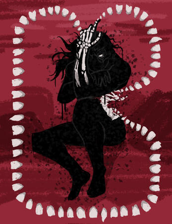 Transfiguration Inspired loosely by Alexandre Cabanel&#39;s painting, The Fallen Angel.